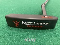 1999 Scotty Cameron Pro Platinum Newport Refinished With Original Head Cover