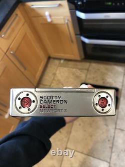 2016 Scotty Cameron Select Newport 2 Golf Putter, 34, Headcover, very good