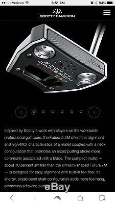 2017 SCOTTY CAMERON FUTURA 5.5M 35 6m X5 X7m 5w 5s 5mb