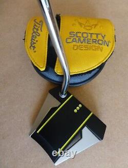 2021 Scotty Cameron Phantom X 7.5 Putter / 35 / Pistolero Plus Grip / Headcover