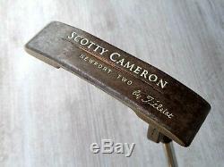 33 Titleist Scotty Cameron Teryllium Newport Two TEI3 Putter Baby Circle T Grip