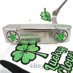 CUSTOM 2016 Scotty Cameron Putter 2016 NEWPORT2 SERIES Custom Lime Edition