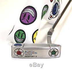 CUSTOM 2016 Scotty Cameron Putter 2016 NEWPORT2 SERIES Joker Smile Edition