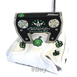 CUSTOM Scotty Cameron mallet Putter FUTURA 5W The Clover Edition with Headcover