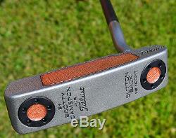 Custom Scotty Cameron Newport Buttonback Putter, Welded Pipe Neck, One-of-a-kind