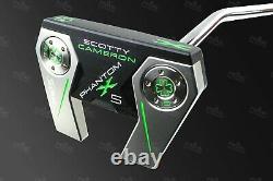 Custom Titleist Scotty Cameron Futura Phantom X 5 Golf Putter X5 Clover Edition