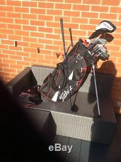 Full Set Of Titleist Golf Clubs, Includng Custom Scotty Cameron Golo Putter