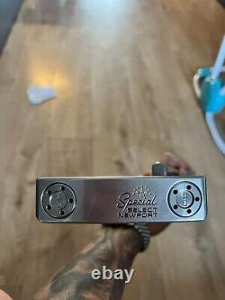GORGEOUS TITLEIST SCOTTY CAMERON SPECIAL SELECT NEWPORT Milled 33 GOLF Putter