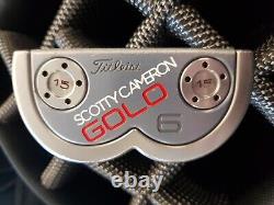 GREAT VALUE SCOTTY CAMERON GOLO 6 PUTTER 34 we'll value your irons / driver