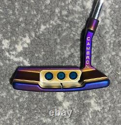 Left Handed LH Scotty Cameron Studio Select Newport 2 Putter Rainbow PVD Finish