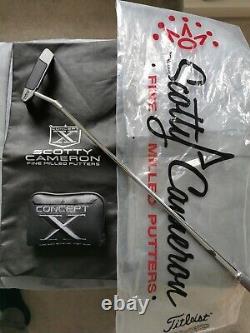 Limited Edition Scotty Cameron Concept Cx-01 34 Putter Brand New