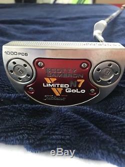 Limited Edition Scotty Cameron N7 GoLo Putter
