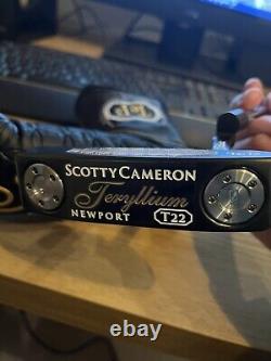 Limited Edition Scotty Cameron Teryllium T22 Newport Putter 35