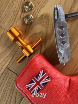 MENS PUTTER GRAPHITE SHAFT 35 MILLED FACE Paddle Grip like SCOTTY