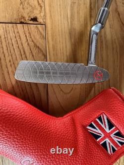 MENS PUTTER GRAPHITE SHAFT 35 MILLED FACE Paddle Grip like SCOTTY Cameron