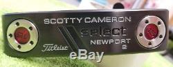 MINT Scotty Cameron Select Newport 2 Black Mist 35 Deep Milled Putter