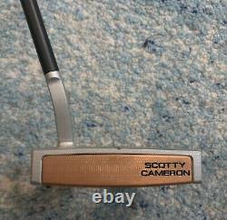 Mint Titleist Scotty Cameron Futura 7M X5 LH Left Handed Weld Neck Putter