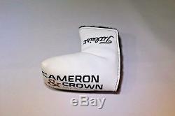 NEW CUSTOM SCOTTY CAMERON & CROWN SELECT MALLET 1 PUTTER RH 33 with Head Cover