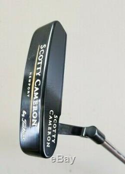 NEW! SCOTTY CAMERON 1997 black oxide Classic Newport 33 1/2 with headcover