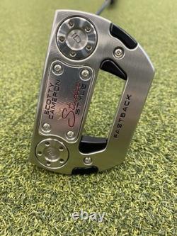 New 2025 Scotty Cameron Studio Style Fastback 35 With Oversize Matador Grip