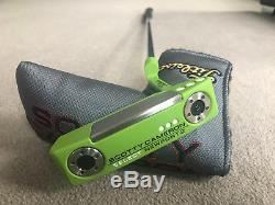 New Custom Green Scotty Cameron 2018 Select Newport 2 with Black/White Infill
