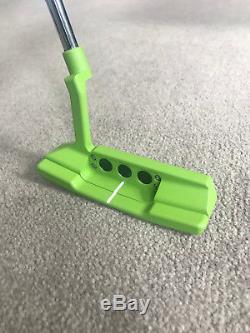 New Custom Green Scotty Cameron 2018 Select Newport 2 with Black/White Infill