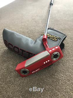 New Custom Red 2018 Scotty Cameron Select Newport 2 Putter Black/White Infill