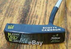 New Scotty Cameron Circa 62 Early Release #2 35 Putter 1st of 500
