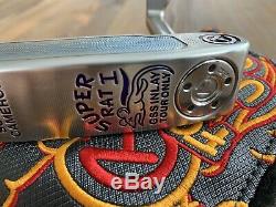 New Scotty Cameron Masterful Super Rat 1 Putter in Blue Pearl 34 & 20g Weights