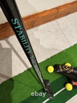 PUTTER GRAPHITE SHAFT MILLED FACE 35 Paddle CUSTOM MADE Like SCOTTIE