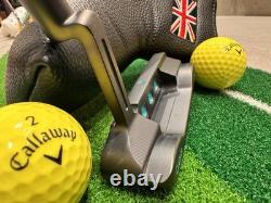 PUTTER GRAPHITE SHAFT MILLED FACE 35 Paddle CUSTOM MADE Like SCOTTIE