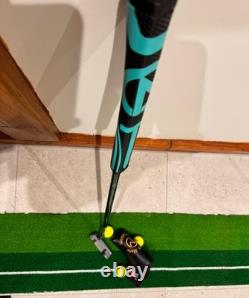 PUTTER GRAPHITE SHAFT MILLED FACE 35 Paddle CUSTOM MADE Like SCOTTIE