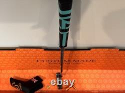 PUTTER GRAPHITE SHAFT MILLED FACE 35 Paddle CUSTOM MADE Like SCOTTIE