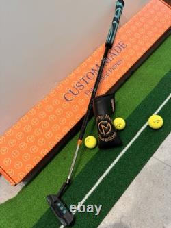 PUTTER GRAPHITE SHAFT MILLED FACE 35 Paddle Grip Like SCOTTY Cameron