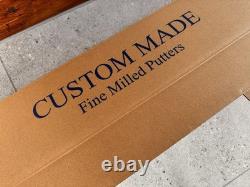 PUTTER GRAPHITE SHAFT MILLED FACE 35 Paddle Grip STEALTH BLACK Like SCOTTY