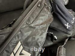 PXG Sunday Stealth Camo Golf Bag with Caley Irons + Scotty Cameron Red X Putter