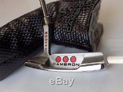 Polished Scotty Cameron Studio Select Newport 2 Putter + Head Cover