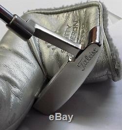 Polished Scotty Cameron Studio Stainless Laguna 2.5 Putter + Head Cover