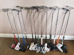 Putter collection, reluctant sale of putters inc Titleist, Ping, Odyssey etc