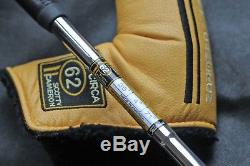 RARE Sales Sample Scotty Cameron Circa 62 No. 1 Leather Stitchback Grip