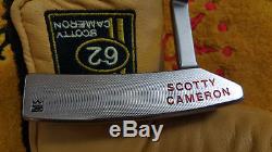 RARE Scotty Cameron Circa'62 No. 3 Custom Shop Putter 35-330G Deep Face Milled