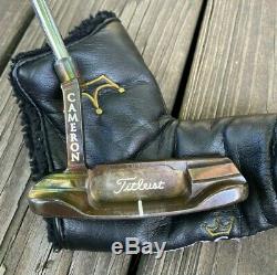 RARE Scotty Cameron Oil Can Newport Putter, AOP, 34.5 in. With RARE Sight Line
