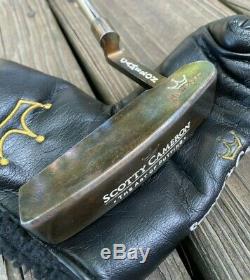 RARE Scotty Cameron Oil Can Newport Putter, AOP, 34.5 in. With RARE Sight Line
