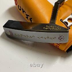 RARE Scotty Cameron STUDIO DESIGN 1.5 Black Pear 35 Putter w / Headcover