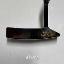 RARE Scotty Cameron STUDIO DESIGN 1.5 Black Pear 35 Putter w / Headcover