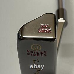 RARE Scotty Cameron STUDIO DESIGN 1.5 Black Pear 35 Putter w / Headcover