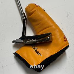 RARE Scotty Cameron STUDIO DESIGN 1.5 Black Pear 35 Putter w / Headcover