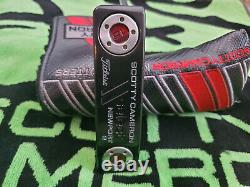 Rare LH Scotty Cameron Select Newport 2 Black Putter 34LEFTY GREAT CONDITION