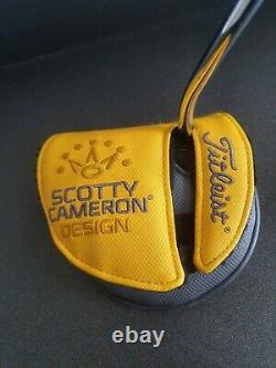 Rare Left Hand Scotty Cameron Phantom 7.5x Milled Mallet Putter