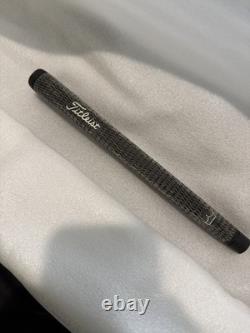 Rare Scotty Cameron 3 Crown Black Full Cord Putter Grip 73g-10.25 Nos